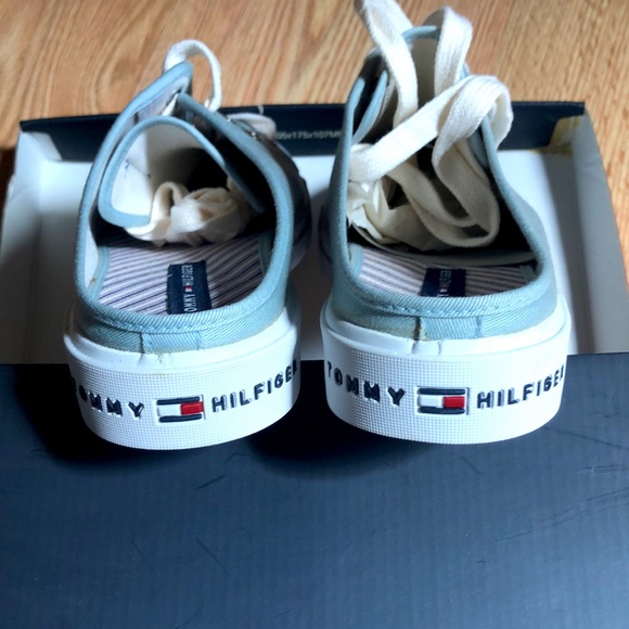 Tommy Hilfiger woman’s Tisbury Mule Sky Blue new size 11 - Picture 4 of 7